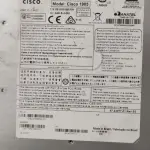 LOTE 352 - APPLAINCE CISCO 1905 RETIRADA DO LOCAL FUNCIONANDO (NO ESTADO)