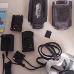 LOTE 427 - 02 IPAQ MARCA COMPAQ COM ACESSÓRIOS (NO ESTADO)