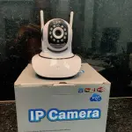 LOTE 286 - CÂMERA IP PANTILT WIFI PSP SERVICES- CÂMERA DE VIGILÂNCIA QUE PODE SER CONTROLADA PELO CELULAR, (NO ESTADO)