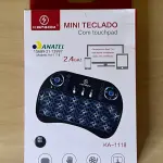 LOTE 017 - 01 TECLADO MINI PORTÁTIL SMART USB(NO ESTADO)
