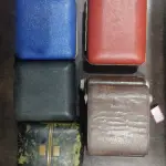 LOTE 328 - LOTE COM 6 RELÓGIOS A CORDAS ANTIGOS (NO ESTADO)