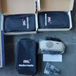 LOTE 357 - LOTE COM 5 MICROFONES PARA PROFESSOR MARCA JWL MODELO WMA-6110 SEM TESTES (NO ESTADO)