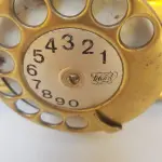 LOTE 225 - TELEFONE ANTIGO MANUFATURA TELEART (NO ESTADO)