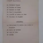LOTE 230 - RARÍSSIMO E ÚNICO CARDÁPIO DA SELEÇÃO BRASILEIRA DE 1970, AUTOGRAFADO EM EVENTO REALIZADO NO RIO DE JANEIRO, FOI ESCOLHIDO PELA SELEÇÃO BRASILEIRO P MELHOR GARÇOM DA NOITE E DERA PRA ELE ESSA RELÍQUIA 13CM DE  LARGURA, ALTURA 23CM (NO ESTADO)