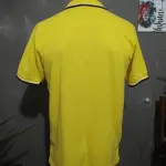 LOTE 234 - CAMISA POLO PRADA AMARELA LISA ORIGINAL TAMANHO MÉDIO (NO ESTADO)