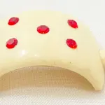 LOTE 252 - PRENDEDOR DE CABELO CHINÊS , DÉCADA DE 40 RARIDADE EM MARFIM ESCULPIDO 14 CM (NO ESTADO)
