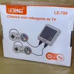 LOTE 012 - 01 VIDEOGAME CLÁSSICO COM 620 JOGOS EMBUTIDOS (NO ESTADO)