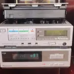 LOTE 344 - VÍDEO CASSETE PANASONIC PV-8.000  STEREO  FUNCIONANDO PERFEITAMENTE (NO ESTADO)