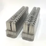 LOTE 239 - DUAS  ATA FORMAS DE PICOLÉ: FABRICADO EM AÇO INOX (NO ESTADO)