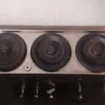 LOTE 426 - CAFETEIRA  EM INOX (NO ESTADO)