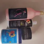 LOTE 379 - KIT PRA SALÃO MARCAS CONHECIDA EM SP E RIO DE JANEIRO KIT DESSE VALE MAIS DE 300 REAIS. (NO ESTADO)