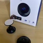 LOTE 041 - 01 MINI CÂMERA ESPIÃ WI-FI(NO ESTADO)