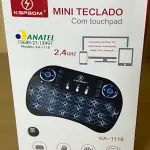 LOTE 017 - 01 TECLADO MINI PORTÁTIL SMART USB(NO ESTADO)