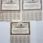 LOTE 598 - 6 APÓLICES (NO ESTADO)