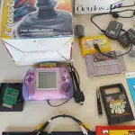 LOTE 483 - LOTE COM DIVERSOS ITENS DE VIDEOGAMES (NO ESTADO)