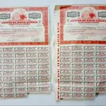 LOTE 598 - 6 APÓLICES (NO ESTADO)