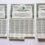 LOTE 598 - 6 APÓLICES (NO ESTADO)
