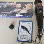 LOTE 482 - MASSAGEADOR RELAXMEDIC FUNCIONA PERFEITAMENTE (NO ESTADO)