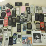 LOTE 481 - LOTE COM CELULARES ANTIGOS COLEÇÃO (NO ESTADO)