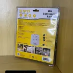 LOTE 098 - 01 KIT DE LUMINÁRIAS LED COM CONTROLE REMOTO (NO ESTADO)