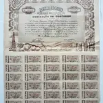 LOTE 597 - APÓLICES E DOCUMENTOS AO PORTADOR - 6 ITENS (NO ESTADO)