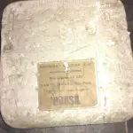 LOTE 542 - MÁQUINA DE ESCREVER ANTIGA FUNCIONANDO PERFEITAMENTE (NO ESTADO)