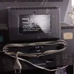 LOTE 475 - TV ANTIGA PHILIPS FUNCIONA ATÉ MOMENTO SEM GARANTIA FUTURAS (NO ESTADO)
