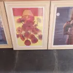 LOTE 523 - LOTE COM DIVERSOS QUADROS ANTIGOS (NO ESTADO)