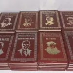 LOTE 605 - COLEÇÃO BIBLIOTECA DE HISTÓRIA 40 BIOGRAFIAS DE GRANDES PERSONAGENS (NO ESTADO)