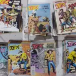 LOTE 584 - LOTE GIBIS ANTIGOS TEX EDITORA GLOBO COM 150 GIBIS (NO ESTADO)