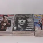 LOTE 578 - COLEÇÃO COM 82 REVISTAS ROLLINGSTINE (NO ESTADO)