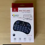 LOTE 080 - 01 TECLADO MINI PORTÁTIL SMART USB (NO ESTADO)