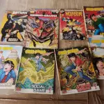 LOTE 607 - LOTE GIBIS ANTIGOS, REVISTAS (NO ESTADO)
