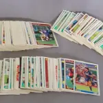 LOTE 579 - COLECIONISMO, MAIS DE QUATROCENTOS (+400) CARDS DO CAMPEONATO DE FUTEBOL ITALIANO.(NO ESTADO)