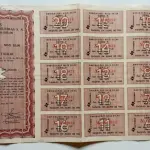 LOTE 598 - 6 APÓLICES (NO ESTADO)