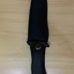 LOTE 140 - 01 FACÃO ESPORTIVO PRETO (NO ESTADO)