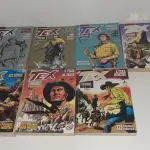 LOTE 594 - GIBIS TEX ,ANUAL COM AS EDIÇÕES: 1,2,3,4,5,6,12(NO ESTADO)