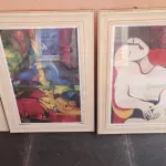 LOTE 522 - LOTE COM DIVERSOS QUADROS ANTIGOS (NO ESTADO)