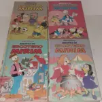 LOTE 595 - BIBLIOTECA DO ESCOTEIRO MIRIM - WALT DISNEY - 20 VOLUMES (NO ESTADO)