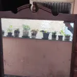 LOTE 446 - ESPELHO ANTIGO(NO ESTADO)