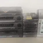 LOTE 508 - LOTE APARELHOS DE SOM LIGANDO NORMALMENTE SEM TESTES DE FUNCIONAMENTO (NO ESTADO)