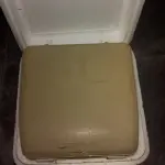 LOTE 542 - MÁQUINA DE ESCREVER ANTIGA FUNCIONANDO PERFEITAMENTE (NO ESTADO)