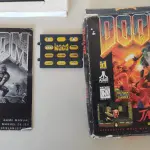 LOTE 484 - RAROS CARTUCHOS VIDEOGAME ATARI JAGUAR (NO ESTADO)