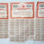LOTE 598 - 6 APÓLICES (NO ESTADO)