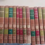 LOTE 642 - COLEÇÃO LIVROS GREAT BOOKS OF THE WESTERN WORLD - 54 VOLUMES (NO ESTADO)