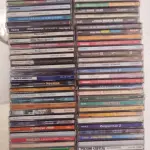 LOTE 631 - LOTE COM 424 CDS RAROS TRILHA SONORA DE NOVELAS RAROS ENTRE OUTROS (NO ESTADO)