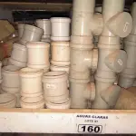 LOTE 160 - 01 LOTE COM JUNÇÃO PARA ESGOTO DIVERSOS TAMANHOS (NO ESTADO)