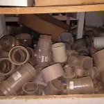 LOTE 171 - 01 LOTE COM JUNÇÃO PARA ÁGUA DIVERSOS TAMANHOS (NO ESTADO)