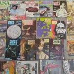 LOTE 635 - LOTE COM 105 REVISTAS ANTIGAS (NO ESTADO)