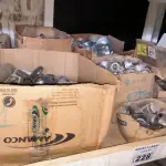 LOTE 228 - 01 LOTE COM MATERIAIS DIVERSOS PARA CONDULETE (NO ESTADO)